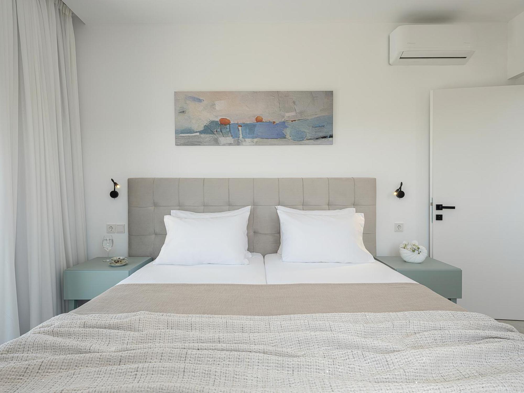 Avrilia Seaside Villa Heated Pool Almirida Exterior foto